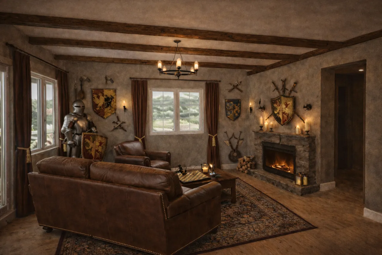 Интерьер и атмосфера дома отдыха